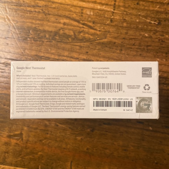 Google Nest Thermostat - Picture 2 of 5